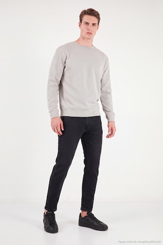 Buratti Pamuklu Normal Bel Boru Paça Jeans Erkek Kot Pantolon 5901f03mılano Siyah