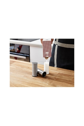 Ikea Plats Tuzluk Ve Biberlik Seti 2 Parça 7 X 3 Cm Gümüş