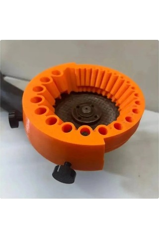 Suofeng Açımlı Kesici Uyumlu 2-13 Mm Matkap Ucu Tasarruflu Aşınma Tamir Abs Plastik Zımpara Seti Turuncu Turuncu