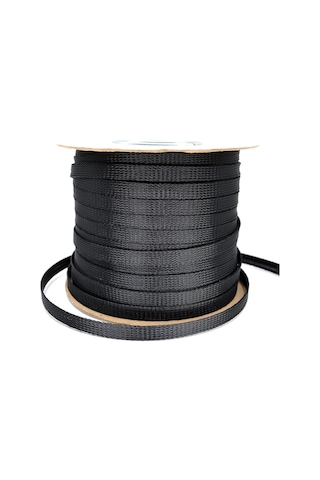 10mm Kablo Toplama Çorabı Siyah 100 Metrelik Top