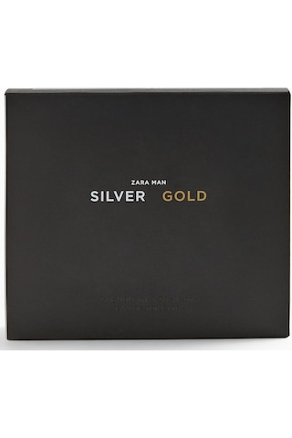 Zara Man Silver EDT 100 ML + Man Gold EDT 100 ML