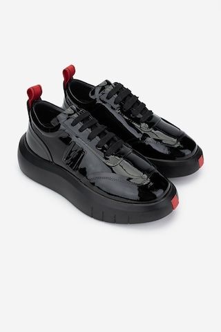 Valmenti Erkek Hakiki Deri Siyah Rugan Sneakers & Spor Ayakkabı 1163 19551 Erk Ayk Sk26-27 Sıyah Rgn