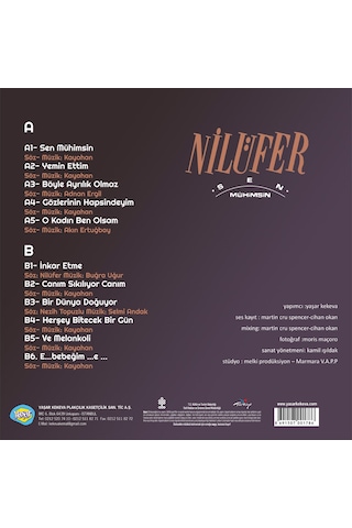 Nilüfer - Sen Mühimsin Plak
