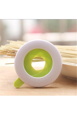 Sones 2 Adet Ayarlanabilir Makarna Erişte Ölçü Sınırlayıcı Araçları Ayarlanabilir Porsiyon Kılavuzu