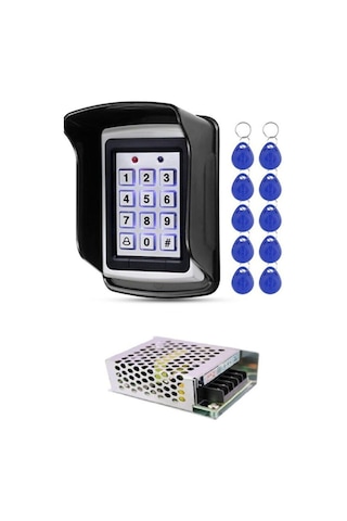 Su Geçirmez  Koruyucu Kapak Metal Rfid Elektronik Şifreli Kartlı