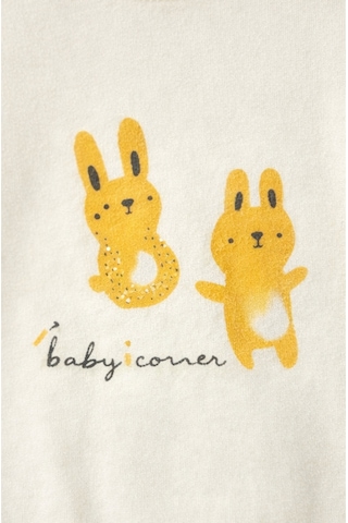 Baby Corner 3'lü Bebek Body Takım Ekru