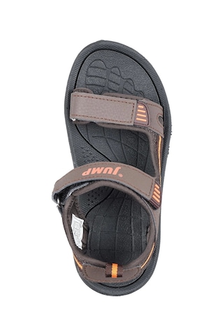 Jump Rahat Taban Cırtlı Erkek Kız Çocuk Sandalet 867800000774 62 Kahve Kahve