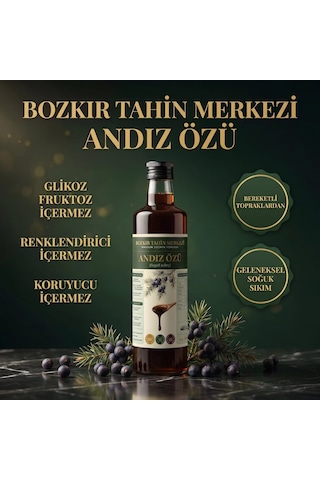 Bozkır Tahin Merkezi Soğuk Pres Andız Özü 700 G