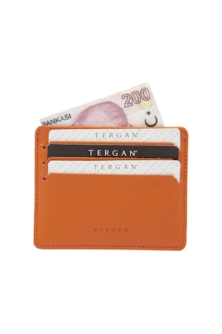 Tergan Taba Deri Unisex Kredi Kartlık - S1kk00001050-t0k Taba