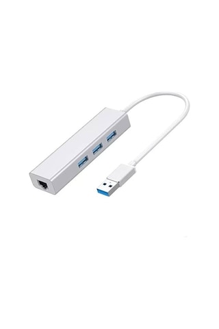 Apple Uyumlu MacBook Gigabit Ethernet Adaptör Usb 3.0 Hub Çoğaltıcı