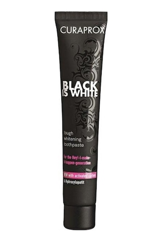 Curaprox Black Is White Carbon Beyazlatıcı Diş Macunu 90 ML
