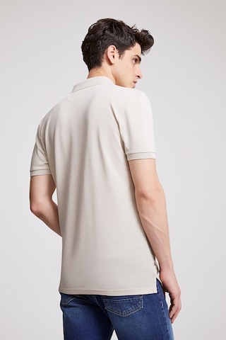 D's Damat Ds Damat Regular Fit Taş Pike Dokulu %100 Pamuk Kıvrılmaz Polo Yaka Nakışlı T-shirt 4HC14ORT51000 Taş