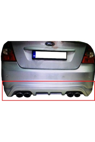 Focus 2.5 Sedan Makyajlı Kasa Fiber Arka Ek Boyasız-astarlı