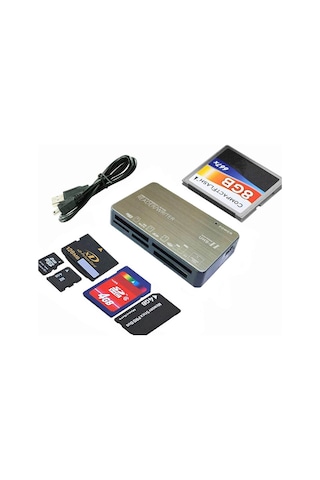 Pmr HT-09A All in One USB 2.0 to SD Micro SD CF MS MS Pro MS Duo Kart Okuyucu