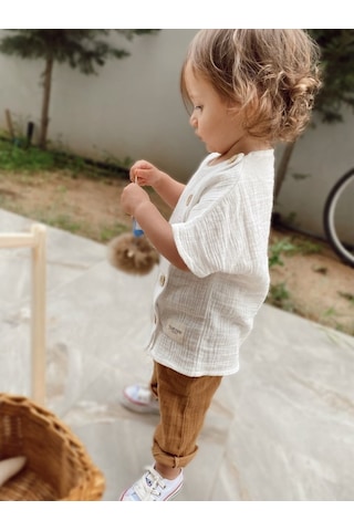 Totzee Cepli Pantolon Camel Kahverengi