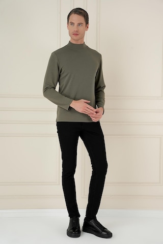 Efor Ts 894 Slim Fit Haki Spor T-shirt Haki