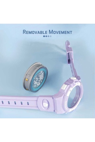 Pazly Çocuklar İçin Su Geçirmez Diy Nfc Akıllı Saat Seti - 3 Kasa, 2 Bileklik Ve Ek Renkler Diğer