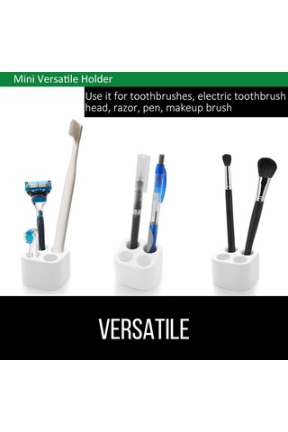 Adet Diatom Diş Fırçası Tutucu Diatomit Diş Fırçası Tutucu Dayanıklı Mini Diş Diğer