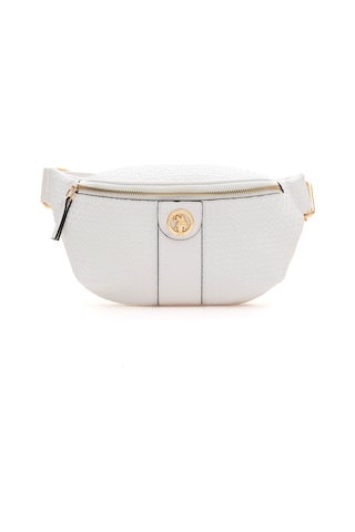 U.S. Polo Assn. Kadın Beyaz Bel Çantası 50293695-VR013