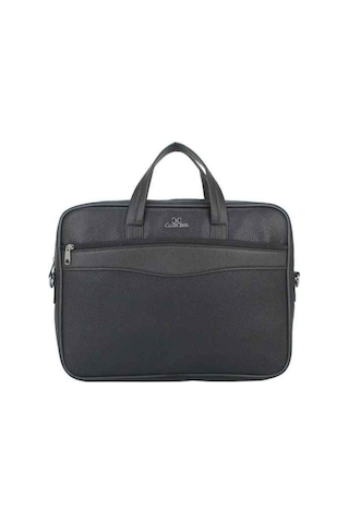 Case Club 1414-1 Evrak Çantası Omuz Askılı 15,6 Inç El Omuz Çantası Siyah