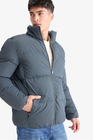 Defacto Regular Fit Dik Yaka Fermuarlı Su Geçirmez Mont F0307ax25wngn1085 Yeşil