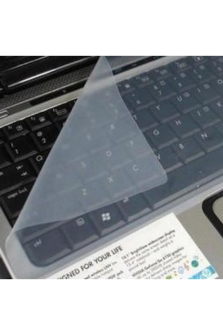 Springsun 12-14" Evrensel Dizüstü Klavye Koruması, Su Geçirmez Ve Toz Önleyici Optik