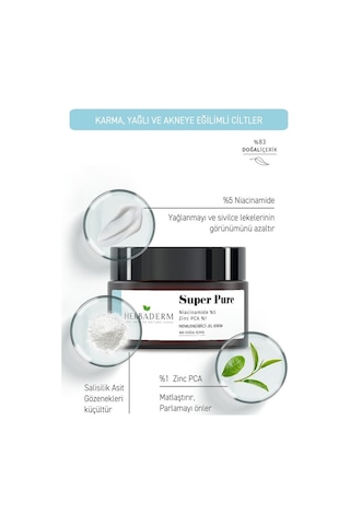 Herbaderm Super Pure Nemlendirici Jel Krem 50 ML