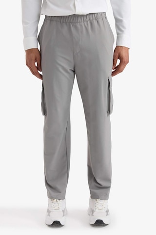 Defacto Defactofit Standart Fit Kargo Cepli Standart Paça Dokuma Sporcu Jogger F2308ax25wngr67 Gri