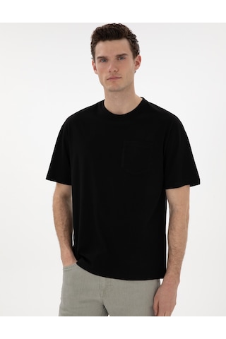 Pierre Cardin Erkek Siyah Tişört Basic 50306991-vr046 Siyah