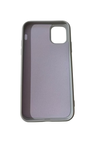 Apple iPhone 11 İle Uyumlu Cappy Silikon Kılıf Sis Mavisi Mavi