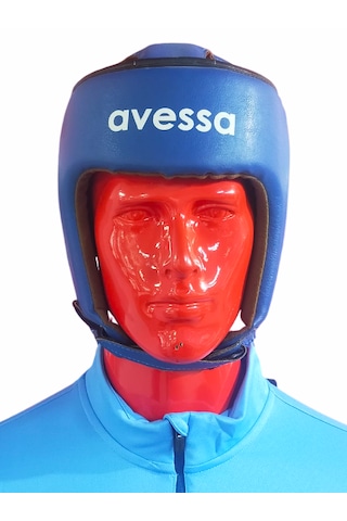 Avessa Açık Boks Kaskı Mavi