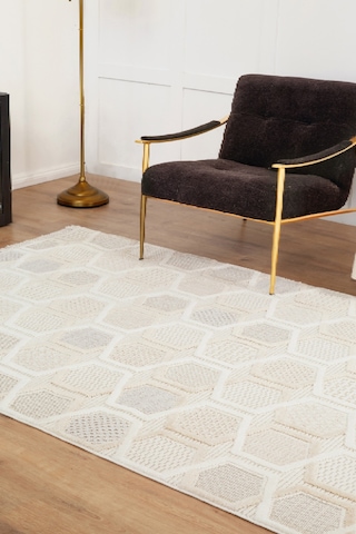 Kaşmir Halı 7/24 Luna Path 160x230 CM Salon Mutfak Halısı Yolluk Kilim