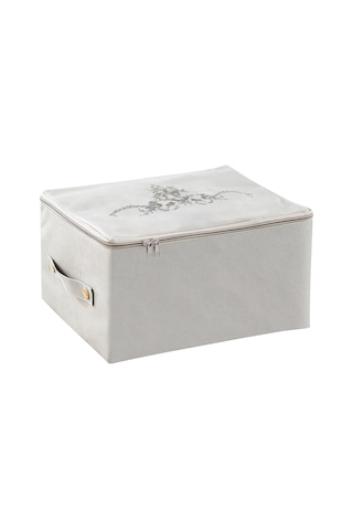 Madame Coco Çiçek Desen Baskılı Hurç Bhu-0430x22x18cm-gri