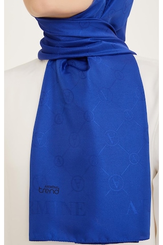 Armine Trend İnci Monogram 2 - 24 Saks Mavi Mavi
