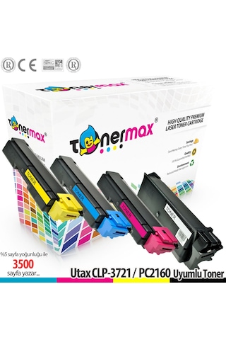 Utax Clp-3721 Uyumlu Toner Takım