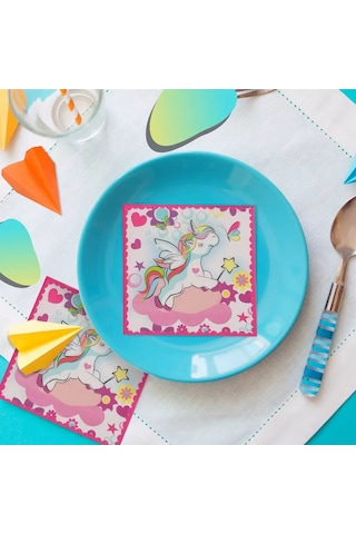 Kartonia 3 Katlı 33 Cm Unicorn Kağıt Peçeteler 235533274 Pembe