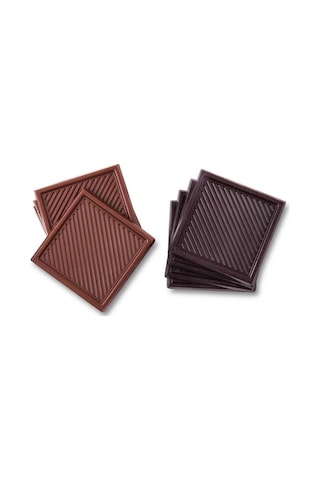 Dark Brown Doğum Günü Tebrik Madlen Kişiselleştirilebilir El Yapımı Çikolata DGK15 48 Adet