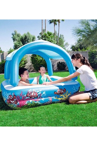 Top Hediye-bestway Gölgelikli Oyun Havuzu - 147x147x122cm - 52192 Diğer