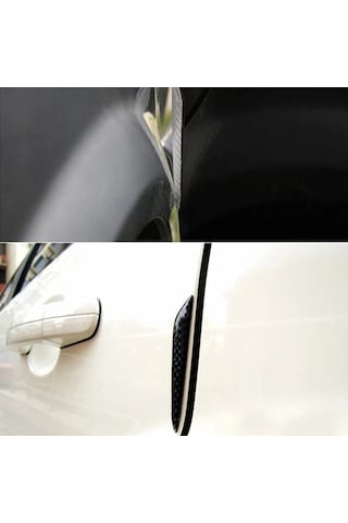 Araba Kapı Koruma Carbon Desen Yan Kenar Koruma 4 Adet Araba Kapı Koruma Carbon Desen Yan Kenar Koruma 4 Adet