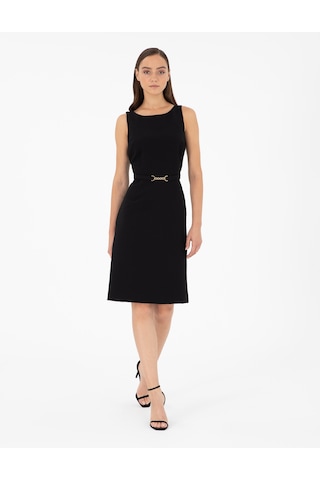 Pierre Cardin Kadın Siyah Elbise Dokuma 50297162-vr046 Siyah