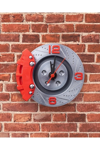 Brake Time Duvar Saati Spor Fren Diski Tasarımlı Dekoratif Saat-181