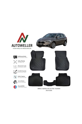 Bmw 2 Serisi F45 Active Tourer 2014-2020 Havuzlu Oto Paspas