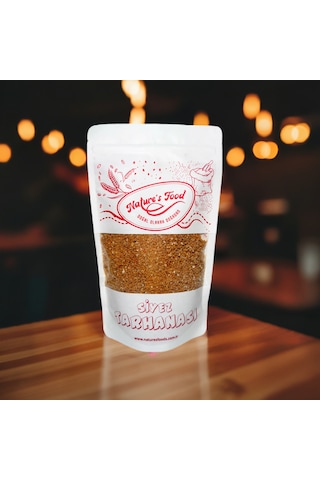 Siyez Tarhana 400g Siyez Buğday Unu, Domates, Kırmızı Biber, Soğan, Yoğurt, Nohut, Tuz.