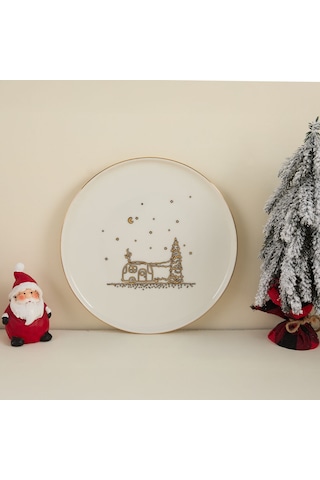 Aryıldız New Year Feast Pasta Tabağı 21 Cm Çok Renkli