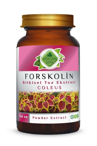 Gökçek Şifa Forskolin Toz Eki 100 G Gökçek Şifa Forskolin Toz Eki 100 G