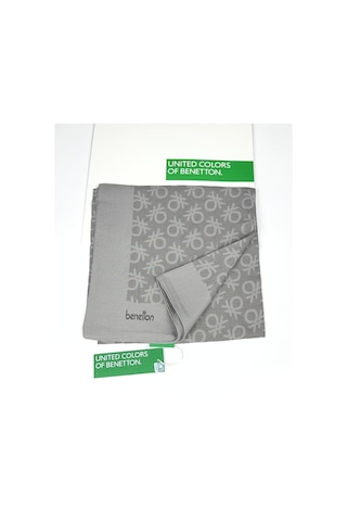 Benetton Elegante Uno Şal 1024 Yeni Gri