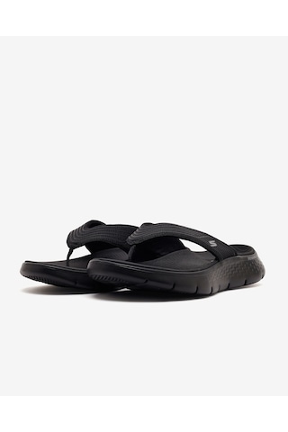 Skechers Go Walk Flex Sandal Erkek Siyah Parmak Arası Terlik 229214 Bbk Siyah