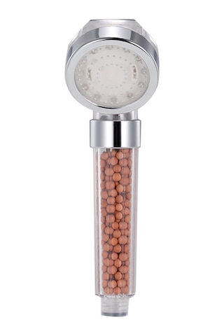 Mufunye Led Işıklı Anionlu El Tipi Duş Başlığı, Su Akımı İle Çalışır, Renkli Işık Ve Su Arıtma Özelliği Çok Renkli