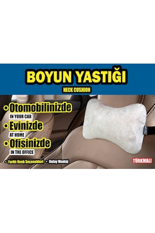 Ortopedik Boyun Yastığı Silikon Bej