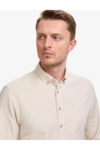 Pierre Cardin Erkek Bej Gömlek Desenli 50325365-vr011